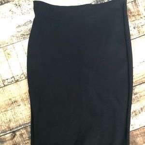 Body by Victoria Black Pencil Skirt
